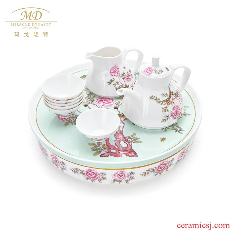 Margot lunt garden ipads porcelain hat to China tea set gift box packaging