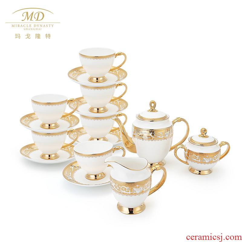 Margot lunt 15 head into the rich feast tea sets suit ipads porcelain household tea coffee gift boxes