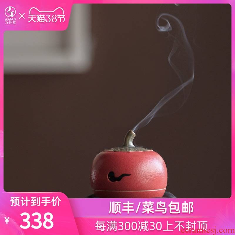 M letters kilowatt/hall censer new ceramic aromatherapy indoor incense coil for head with creative censer all the best