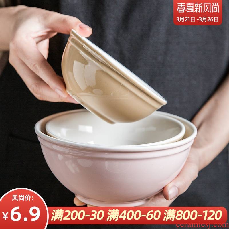 Japan and South Chesapeake small and pure and fresh dishes home dish plate ceramic plate tableware rice bowls bowl rainbow such as bowl dish dish food dish