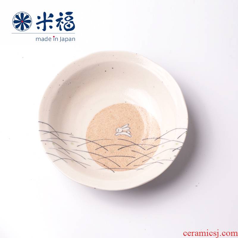 M f a visitor card import meinung ceramic bowl amorous feelings craft exquisite swim moon rabbit cooking bowl set