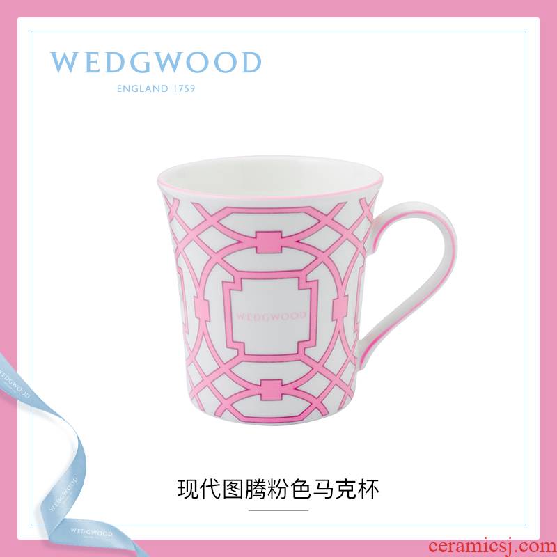 WEDGWOOD waterford WEDGWOOD modern totem ipads China blue pink ipads porcelain mugs, coffee keller cup cup home