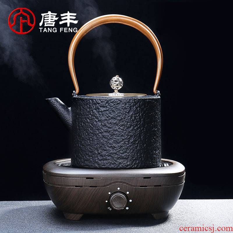 Tang Feng cast iron pot of tea kettle Japan electric heating electric TaoLu cast iron teapot brother pot kettle suit