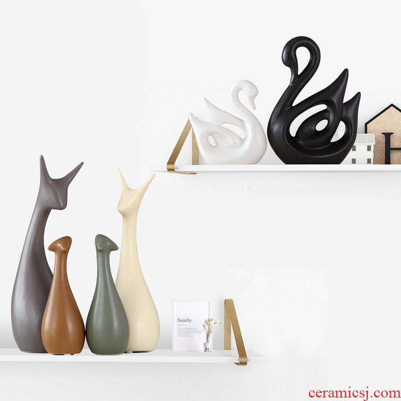 Creative Nordic ceramic household act the role ofing is tasted wine soft adornment bedroom living room partition example room move furnishing articles