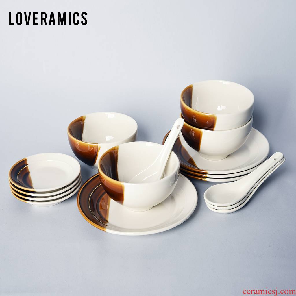 Loveramics love Mrs Tang sancai household tableware suit dishes combine Chinese style 16 times