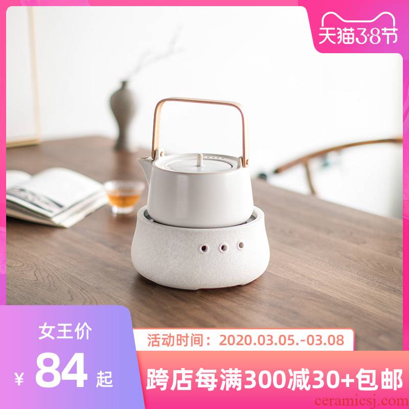Mr Hours of nanshan light kettle TaoLu boiled tea machine household ceramic tea sets tea cooking pot