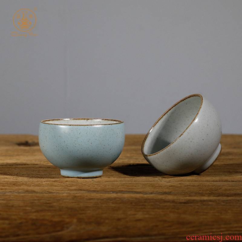 Chang nan kung fu tea sample tea cup individual cup of jingdezhen ceramic large cup bowl master cup pottery tea cup