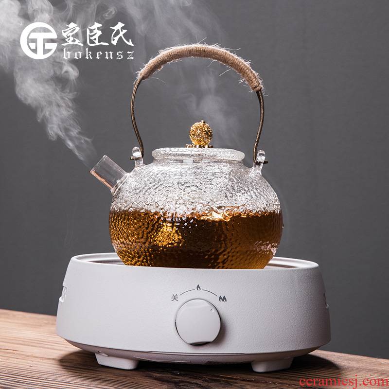 Treasure minister 's glass ceramic the boiled tea, the electric TaoLu heat kettle black pottery cooking household utensils suits for the teapot