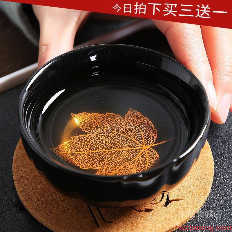 Heart sutra cup konoha small single ceramic cups of tea master cup single CPU kung fu tea set sample tea cup