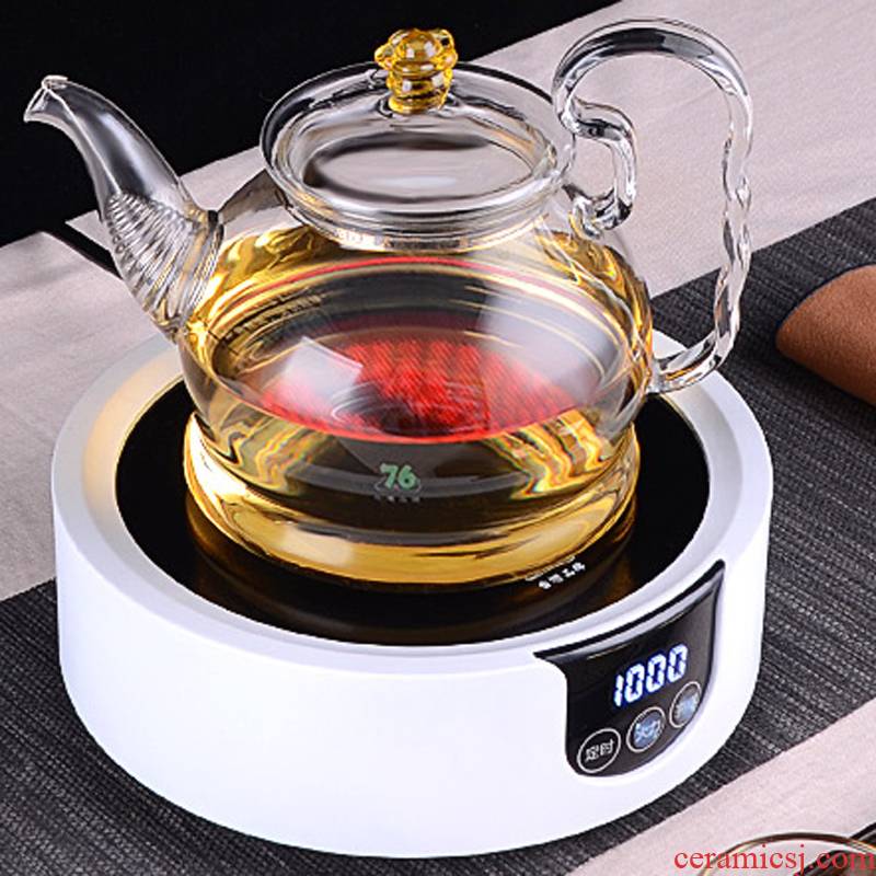 True sheng of Taiwan TaoLu boiled tea machine household glass tea kettles steamed tea tea tea stove high temperature resistant suit