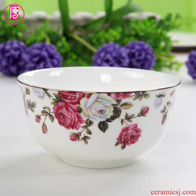 4.5 inch Yipin tang household jobs ipads porcelain ceramic bowl move up phnom penh bowl of rice porridge bowl bowl dishes