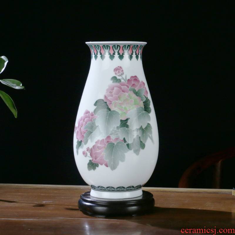 Porcelain good hui ceramic mesa medium vase under the glaze color wine sitting room porch home decoration gift Porcelain