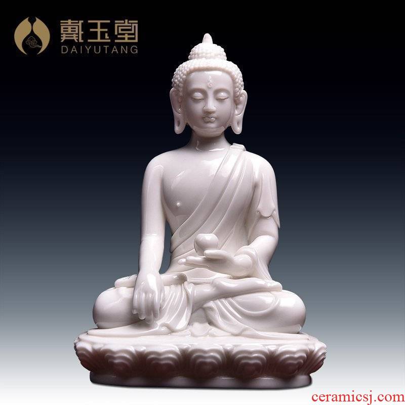 Yutang dai ceramic small figure of Buddha is placed with the Buddha to carry on business travel/Buddha had Buddha D46-16