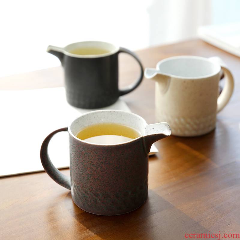 Namely fair thing creative manual coarse pottery cup ceramic cup home office kunfu tea and a cup of Japanese zen tea cups
