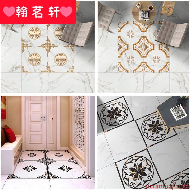 The new tile floor tile decorative stickers and thicken The sitting room room hotel lobby office waterproof wear - resistant stickers