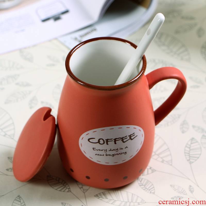 Ceramic cups with cover all over the sky star milk spoon keller cup ipads porcelain coffee cup couples the custom logo