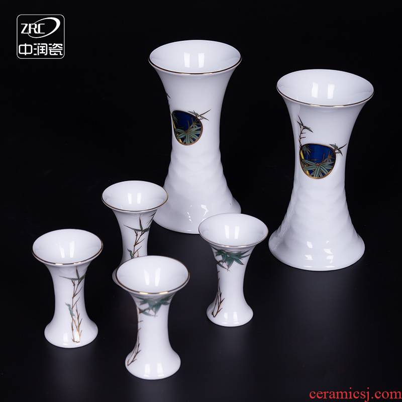 Wine suit household hip antique Chinese jingdezhen ceramics small a small handleless Wine cup white Wine Wine Wine liquor cup