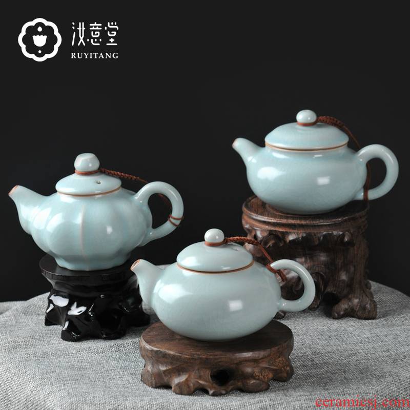 Your up ceramic antique teapot pot teapot kung fu tea set single pot office home a single large pure manual