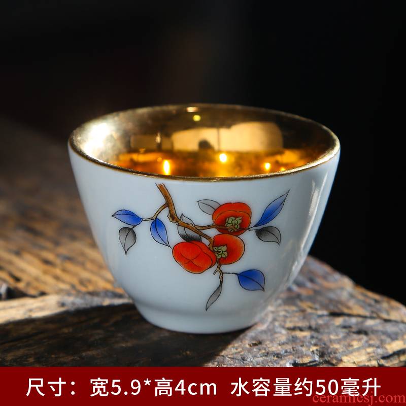 Ceramic kung fu tea set suit household jingdezhen blue and white porcelain tea set the whole mine loader 999 sterling silver cup teapot