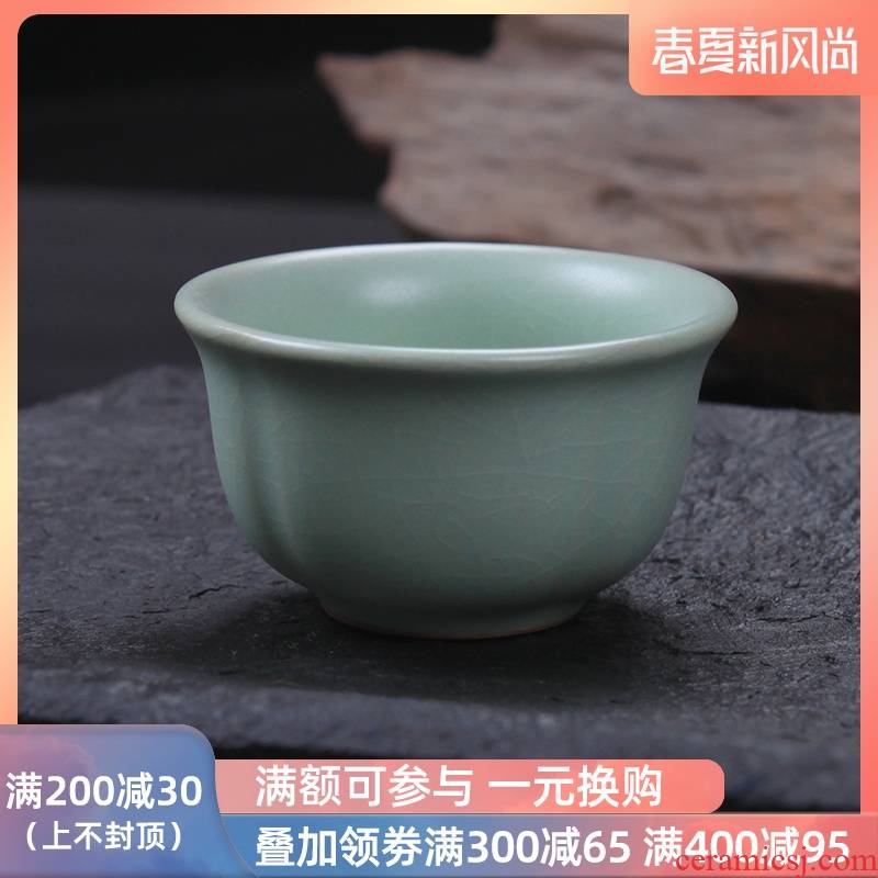 Palettes mingyuan tea set your up single cups sliced open cups can raise your porcelain ceramic kung fu tea set personal cup sample tea cup