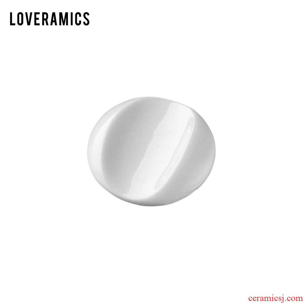 Loveramics love Mrs Er - go! (gray) 4.5 cm chopsticks holder (beige)