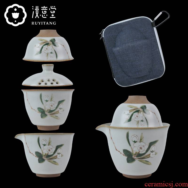 Your up crack cup travel tea set simple portable is suing office ceramic teapot teacup. A pot of two cups