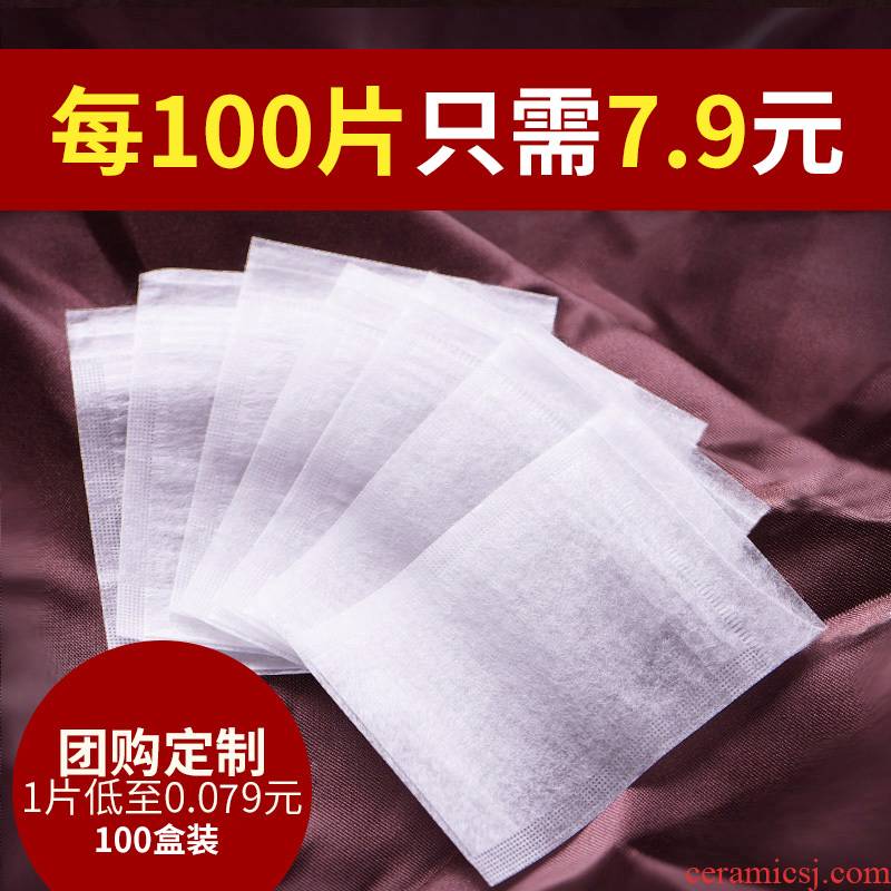 Ceramic story one - time impreaaion nip tea bags group purchase custom 100 boxes of 10000