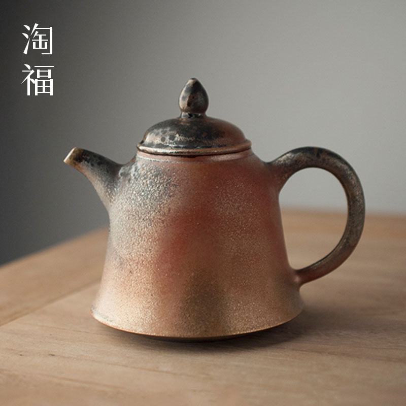 To burn the teapot dust melting glaze boutique collection side pot teapot ceramics single pot teapot household kung fu tea set