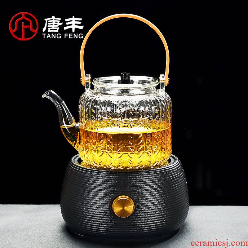 Tang Feng steam pot, small electric household transparent glass cooking pot to girder TaoLu boiling blisters teapot tea