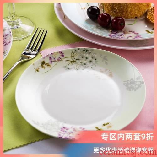 Ronda about ipads porcelain ceramic plate 7.5 inch flat home plate ipads plate tray ceramic dishes in the eu