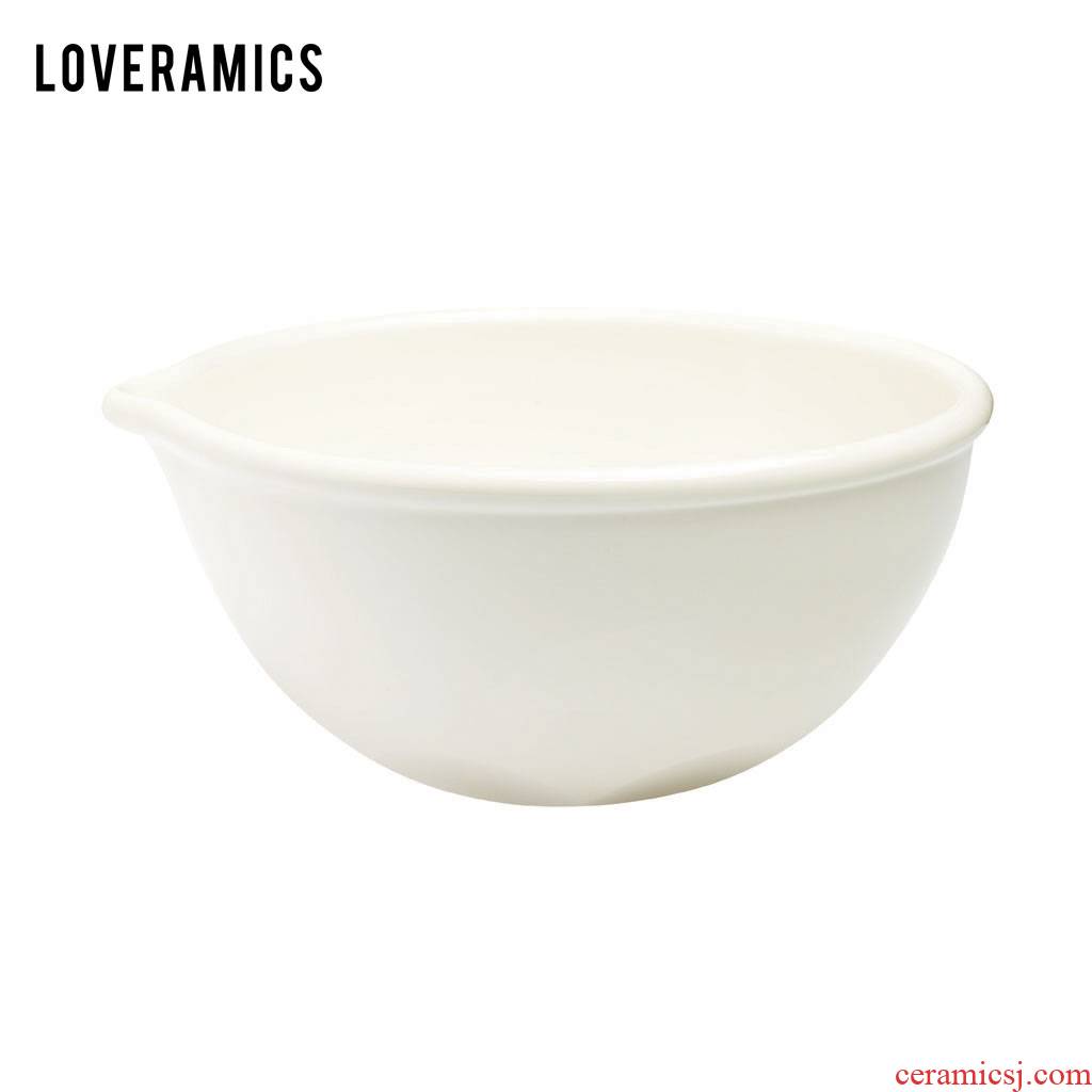 Loveramics love Mrs Beginner 's mind + household mixing bowl of soup bowl of fruits and vegetables salad bowl