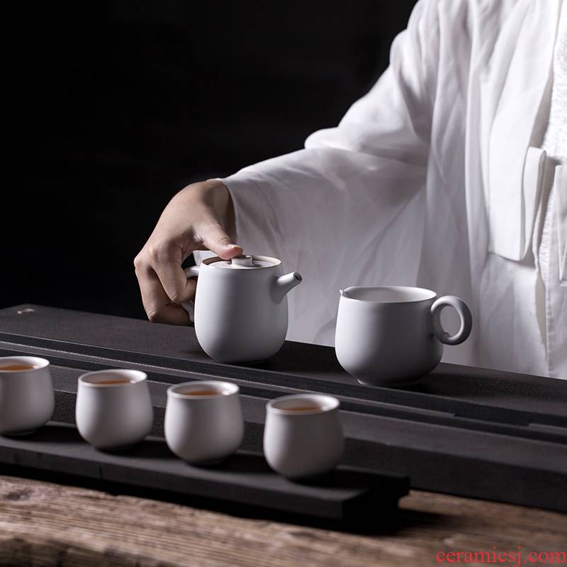 M letters kilowatt/ceramic tea tray # black rectangle big kung fu tea tray is suitable for dry wet dip eurabia
