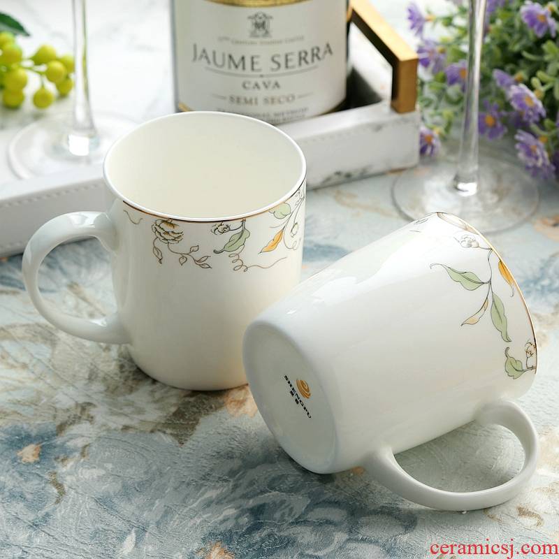 Sheng 's ipads porcelain cup creative contracted glass ceramic cup mark cup picking cups of coffee cup milk cup