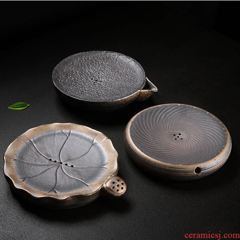 & old pot bearing restoring ancient ways, coarse pottery teapot doesn water violet arenaceous mat mat dry mercifully a pot dish kung fu tea saucer