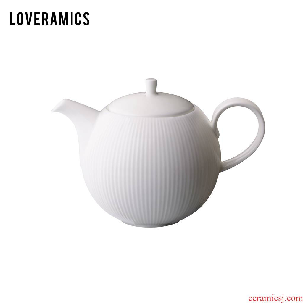 Loveramics love Mrs White jade ipads China 600 ml teapot (White)