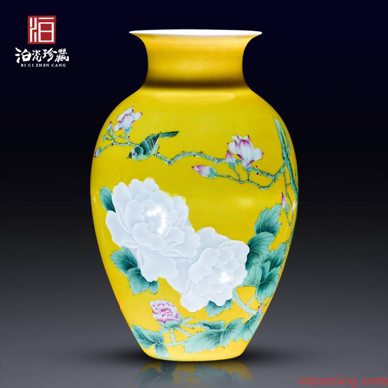 Jingdezhen ceramic Chinese hand - made flower vase I and contracted the new Chinese style living room bedroom decorative gift furnishing articles