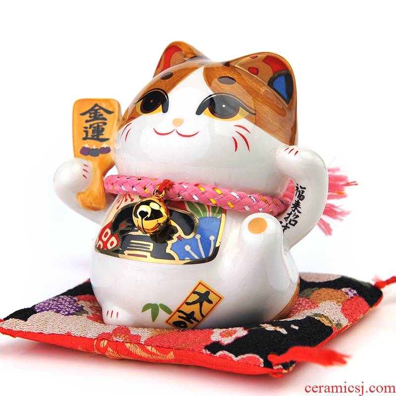 Stone workshop kaiyun plutus cat ceramic mini jar kaiyun to birthday gift car furnishing articles
