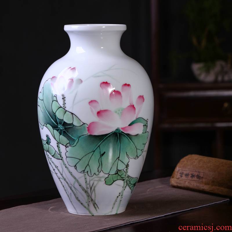 Jia lage jingdezhen ceramic vase sitting room place high - grade ceramic checking antique Chinese I and contracted to restore ancient ways