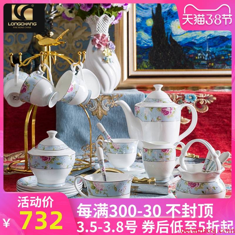 Etc. 22 counties head ipads China coffee cups suit small European - style key-2 luxury single ins modern coffee set household contracted wind