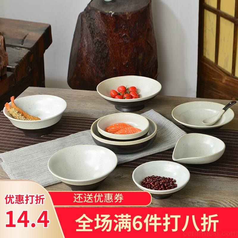 Chinese ceramic terms creative rainbow such as bowl bowl of soup bowl three industry rainbow such use household salad bowl large hotel tableware