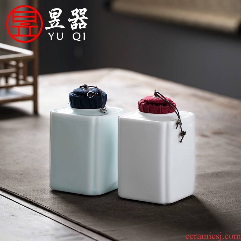 Yu jingdezhen ceramic tea pot mini small household storage tea boxes work tea POTS