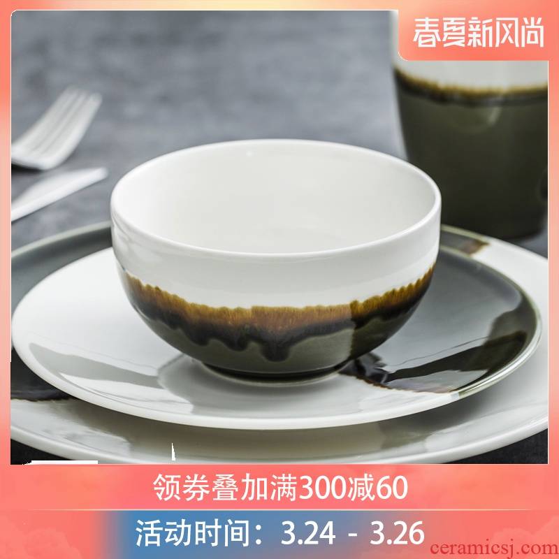 Brand preference European Chinese tableware ceramics steak dish dish dish dish food dish household pasta dish plate