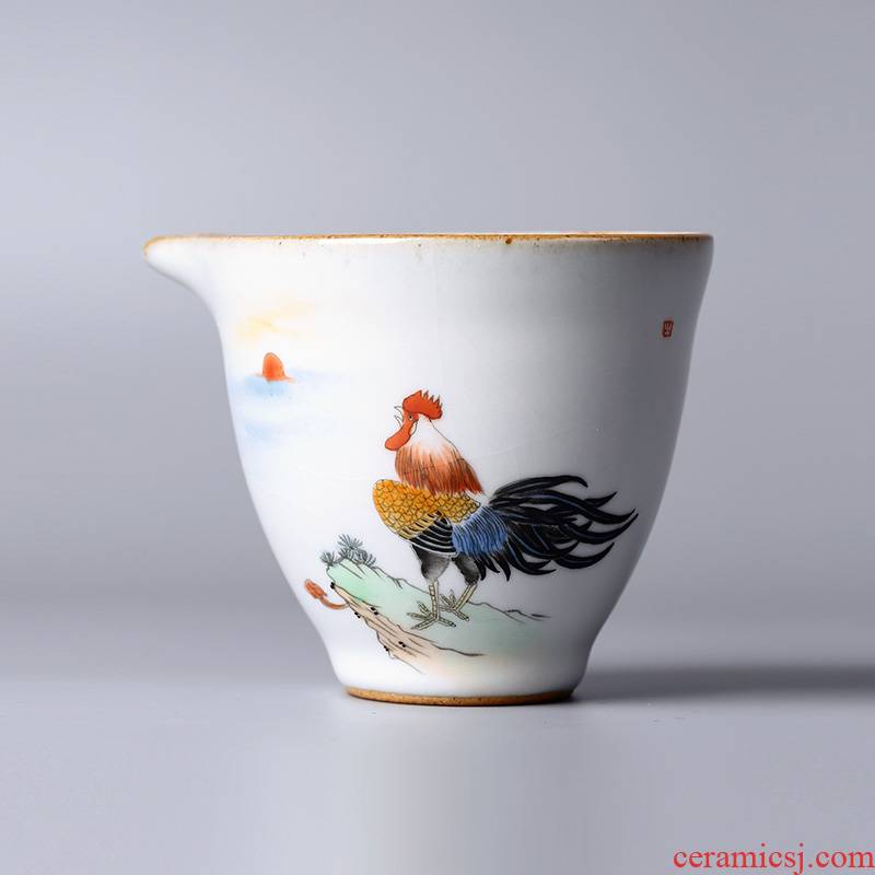 Points of tea ware jingdezhen ceramic hand - made chicken your up fair keller single kung fu tea tea accessories for its ehrs head