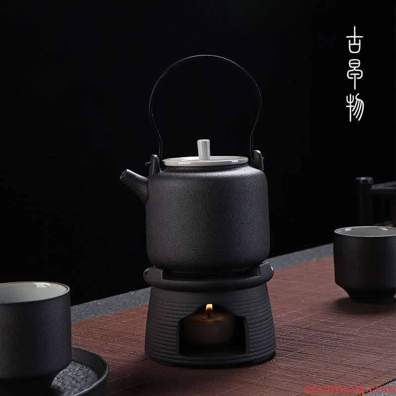 Japanese girder pot based warm tea ware kung fu tea set suit household contracted do make tea disc ceramic teapot
