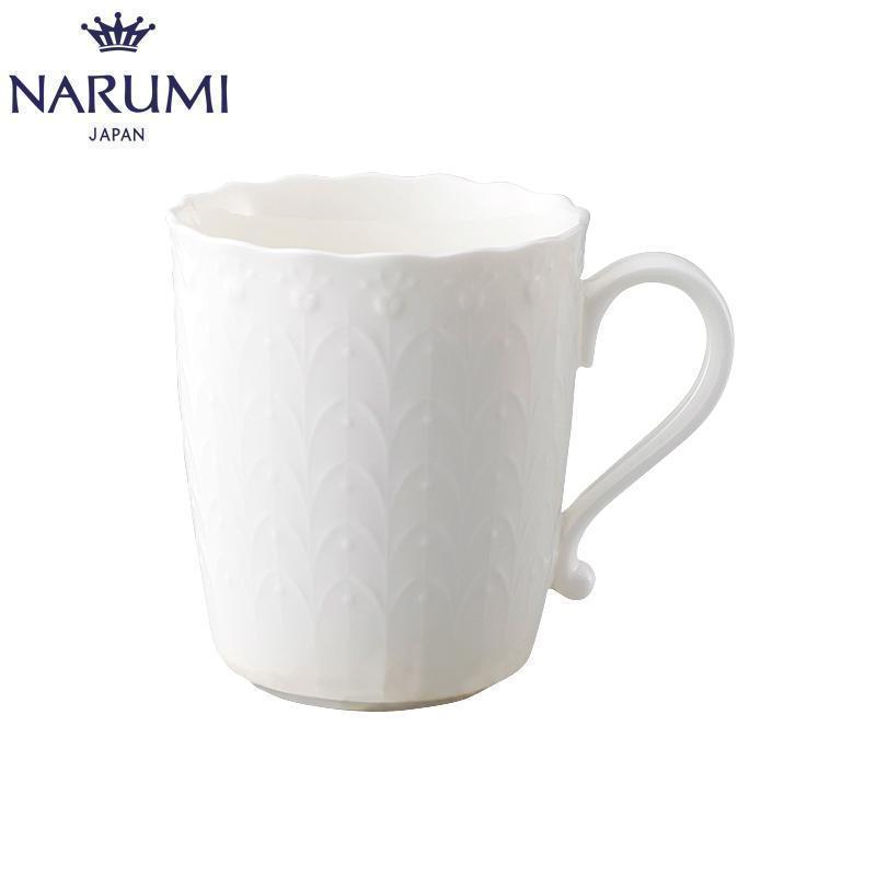 Japan NARUMI song sea Silky White mugs White ipads China cups, 330 cc 9968-2583 - g
