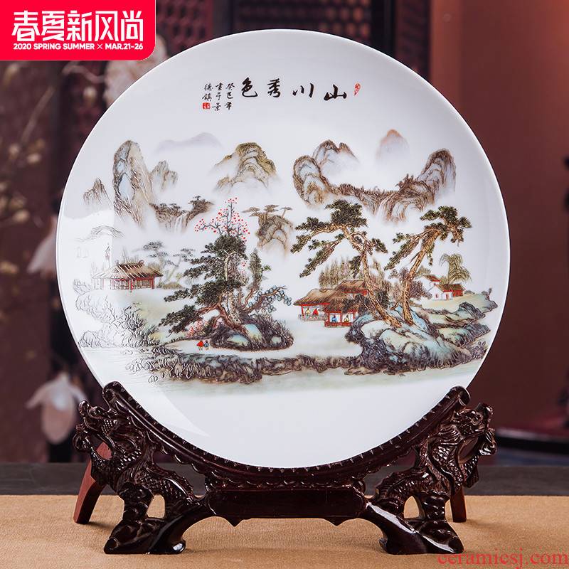 Jingdezhen ceramics wine ark, adornment is placed small place office handicraft decoration household act the role ofing is tasted, the living room