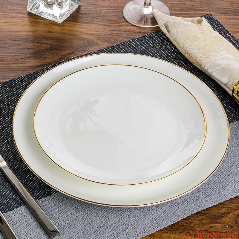 Ceramics steak plate of up phnom penh white western hotel supplies western tableware plate table ipads plate breakfast tray