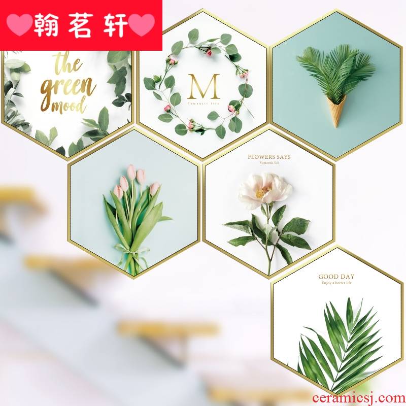 Ceramic tile stickers Nordic patch the toilet rims of dining room wall brick beautification decals stickers furniture defects