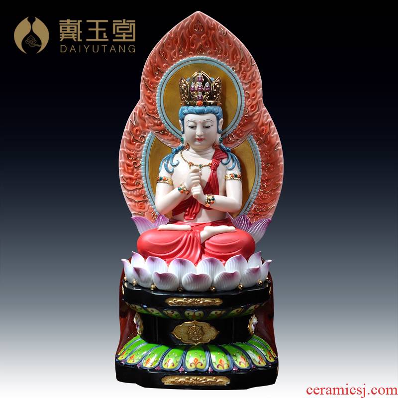 Yutang dai furnishing articles dehua white porcelain ceramic figure of Buddha its/Buddha great day which the Lou covering the Buddha D21-41