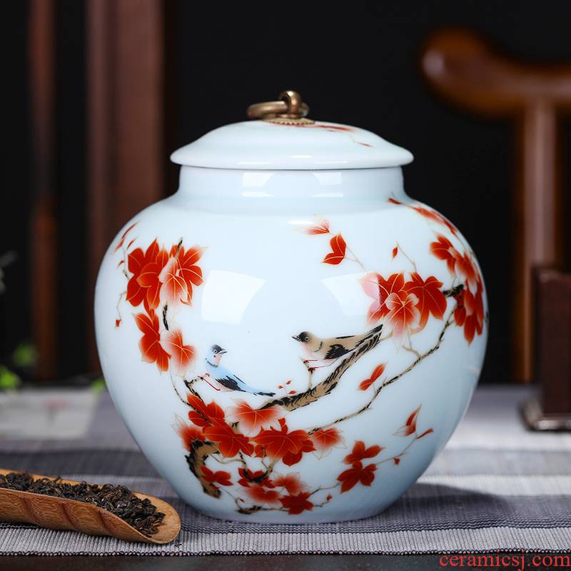 To make large ceramic tea pot seal pu 'er wake receives the manual green tea tieguanyin seal POTS tea urn